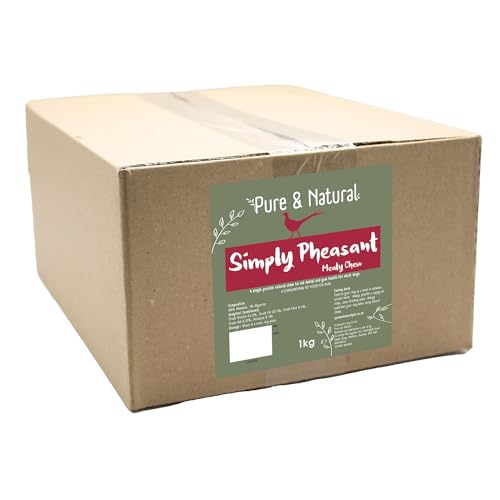 Pure & Natural Simply Pheasant Meaty Sticks, Natural Dog Treats made with 100% Pheasant Meat, Low Fat, Grain Free Dog Chews