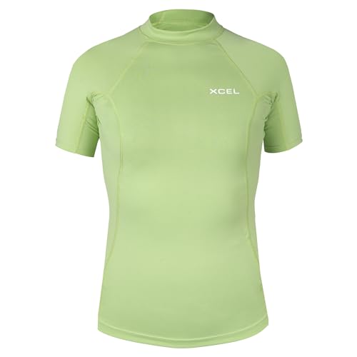 Image of XCEL Girls Premium Stretch Short Sleeve Performance Fit Rashguard