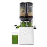 Nama J2 Cold Press Juicer – Self Feeding for Hands-Free Operation with Wide Mouth Hopper for Whole Recipe Loading, Zero Waste Masticating Juicer For More Juice, Less Pulp – Easy Cleanup & Assembly