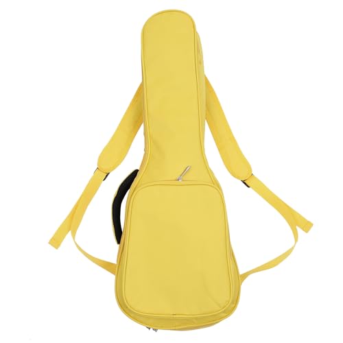 Housse ukulélé 26 pouces imperméable sac transport jaune épais 27