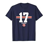 Auburn Football: Byrum Brown Name Number Stripe T-Shirt