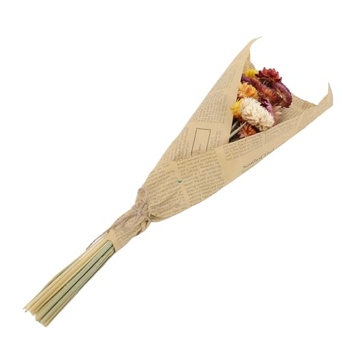 Ramo Seco Elegante de Crisantemo Zerone para Decoración miniatura 6