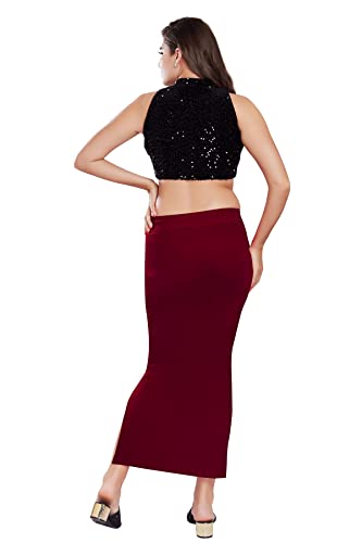 Image of RANI SAAHIBA Women's Stretchy Slim Fishcut Petticoat Cotton Shapewear