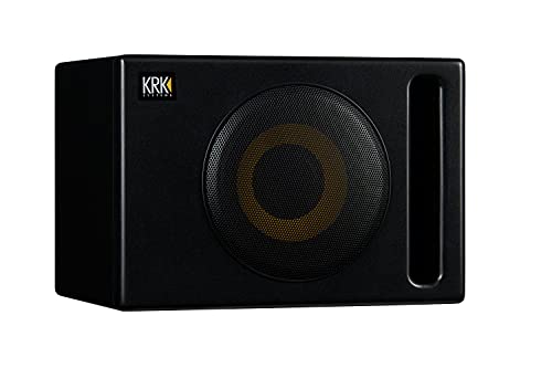 krk s84 s8 generation 4 834 109 watt powered studio subwoofer