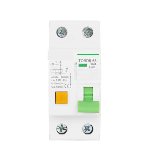 Disjoncteur différentiel 6KA protégeant vos circuits contre les surcharges électriques
