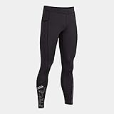 Diseño ligero Joma Running Night, Leggings Hombre, Negro (Black), L