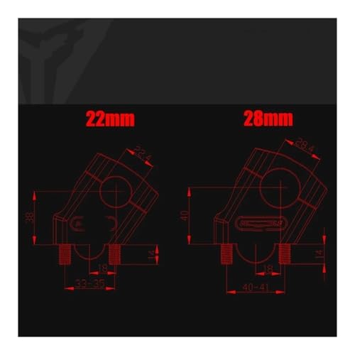 Abrazadera para manillar de motocicleta TRK 502X para evitar dolor de espalda 6