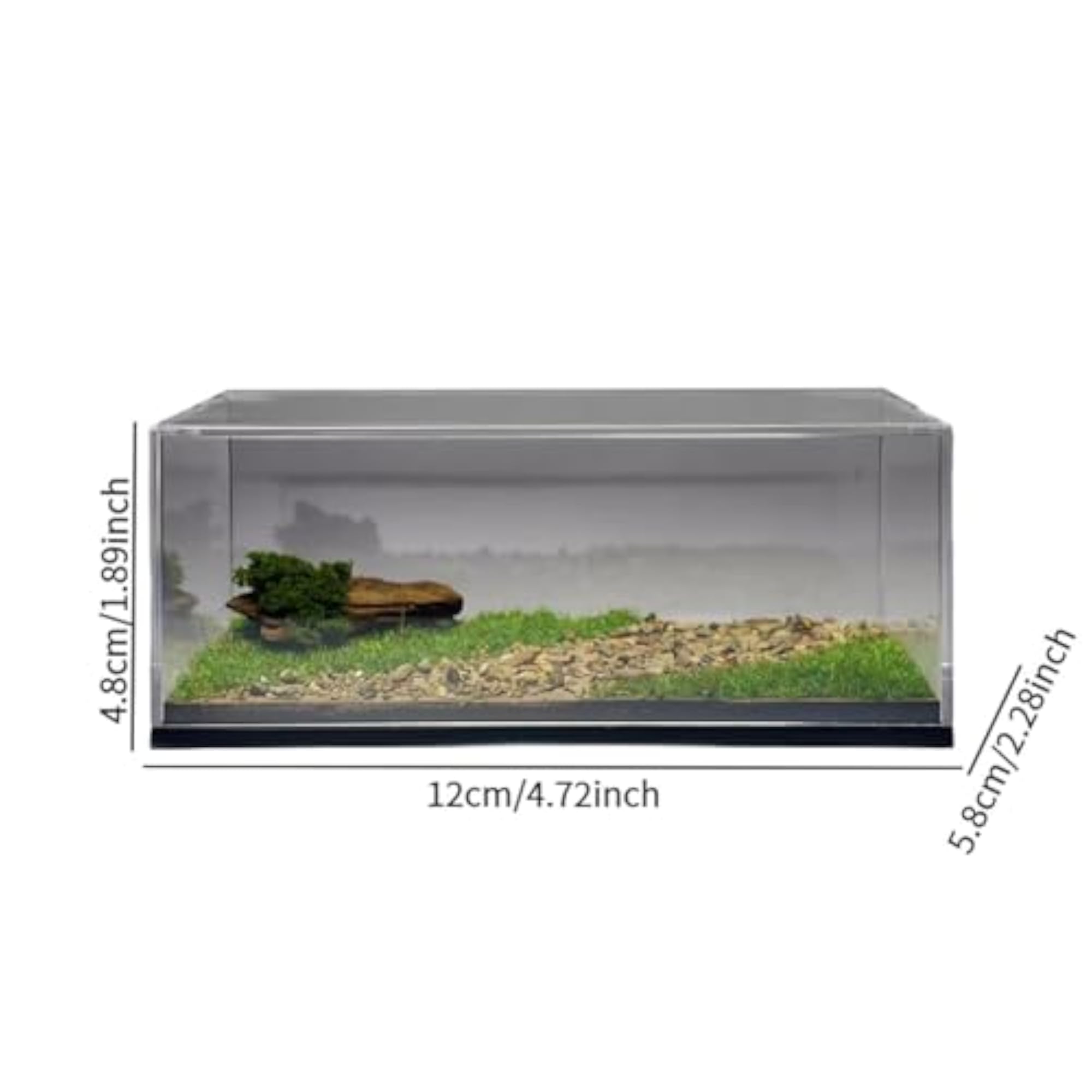 1:64 Scale Car Model Display Box with Transparent Cover