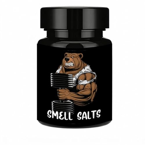 Potent Wake Up Salts Powerful Training Salts for Powerlifting & Athletes Instant & Long-Lasting Intensity Leak-Resistant & Portable