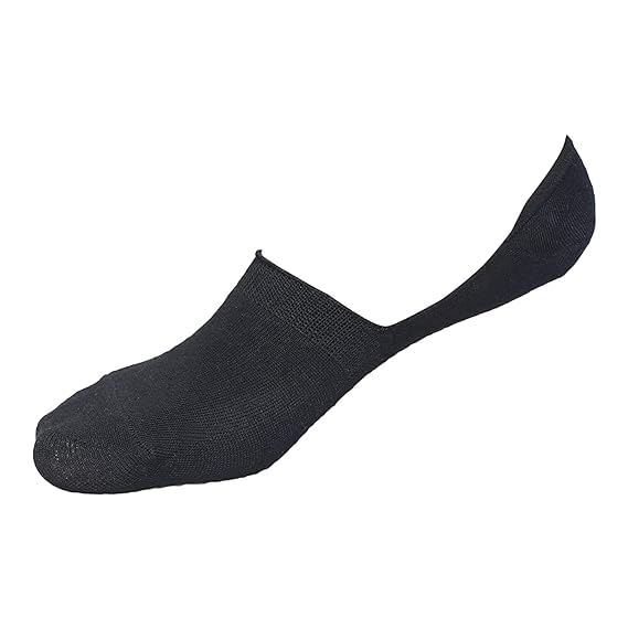 DIKHAWA Unisex Cotton Invisible No show Loafer Socks with anti slip silicon grip (Multicolour_Pack of 10) - Image 6 thumbnail
