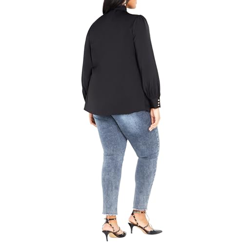 Image of City Chic Women's Plus Size Top - In Awe