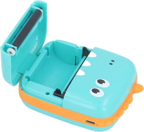 Image of Magicwand Dinosaur Inkless Portable Mini Thermal Bluetooth Printer Compatible with Any iOS & Android Mobile Device for Birthday Messages,Notes,Journal