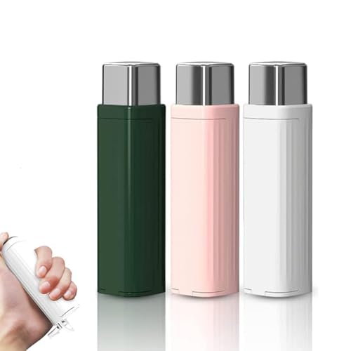 Estuche portátil para hilo dental, dispensador automático de 3 púas de hilo dental ABS, organizador de hilo dental recargable para limpiar dientes y cuidado bucal en citas, viajes, hoteles