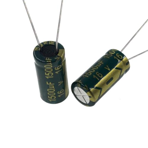 Condensateur électrolytique 1500uF 16V contre les pannes d'alimentation écran et TV 10x16mm 20pcs