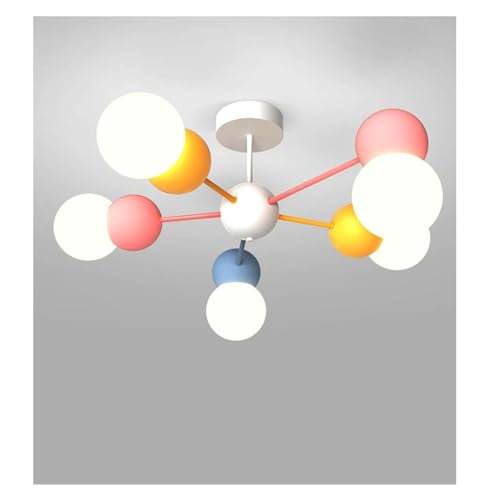 Lustre nordique de haute qualité avec suspension LED AC 220V dessin animé