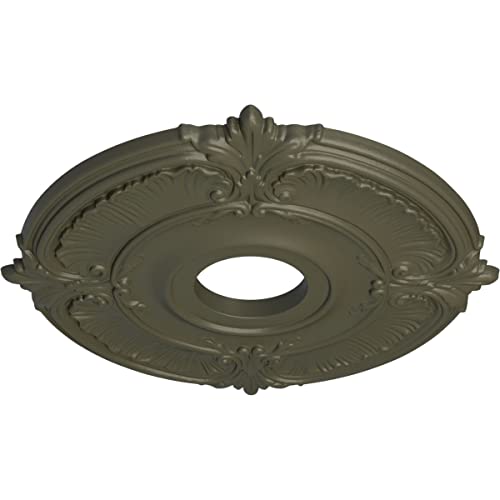 Image of Ekena Millwork CM18ATWHFDecorative Ceiling Medallions Modeled After Original Historical Patterns & Designs, Witch Hazel