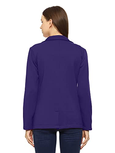 Image of ROARERS WOMEN REGULAR LENGTH POLY FLEECE SOLID COAT
