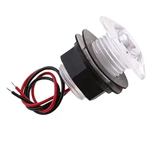 MERISHOPP Boat LED Livewell Courtesy Stair LED Light Lamp Waterproof White Plastic Parts & Accessories | Boat Parts | Electrical & Lighting
