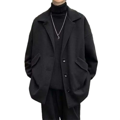 Manteau briseur style britannique à revers et finitions premium JXQXHCFS