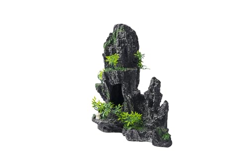 image for SiissaPeksid Large Fish Tank Decorations - Mountain View Aquarium Orna