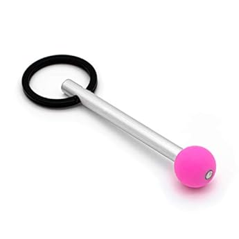 Foto di PIN TIP – Portachiavi per una protezione ottimale nella vita quotidiana contro batteri e virus (rosa acceso).