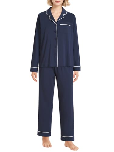 Women's Petite Cotton Pajama Set Petite Length Pjs