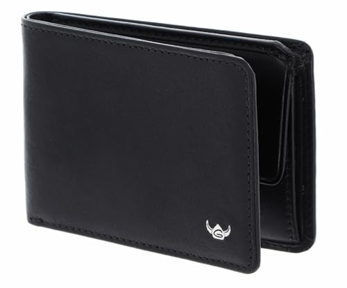 Porte-monnaie cuir Colorado Golden Head noir : votre compagnon de voyage et de sorties