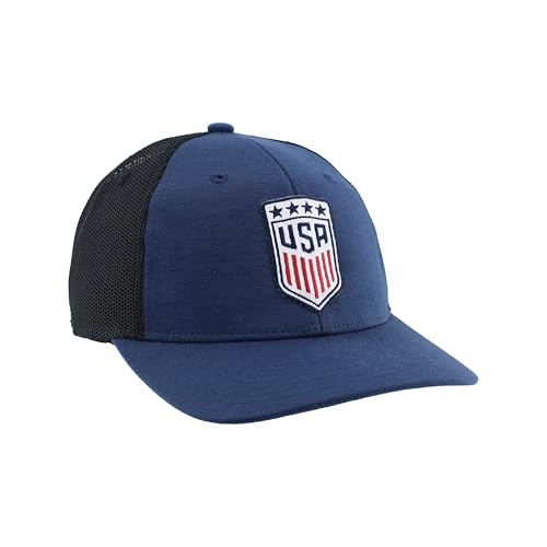 Gorra USWNT oficial para mujer color azul jaspeado miniatura 5