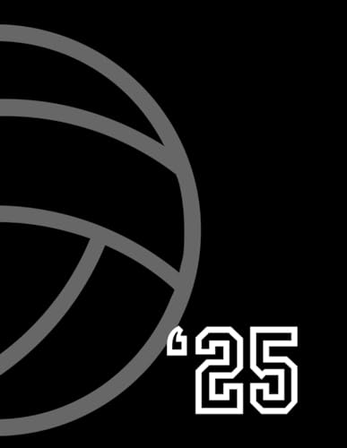 CLASS OF 2025 NOTEBOOK VOLLEYBALL 8.5