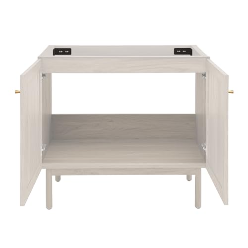 Image of Classe 36 inch Bathroom Vanity in White Oak- Cabinet Bath Sink Cabinet Sink Included