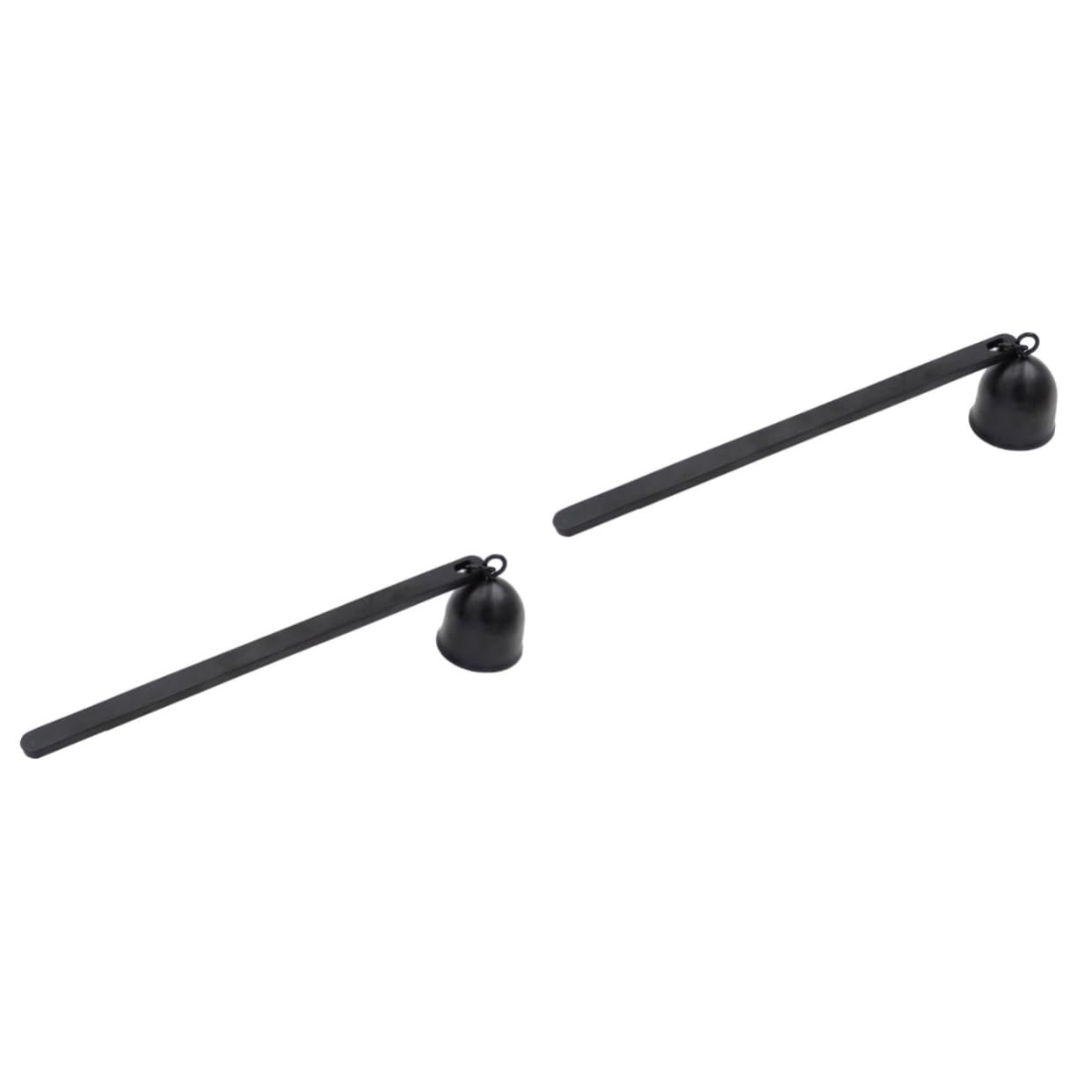 Cabilock 2 Pcs Candle Snuffer Wick Dipper Candle Flame Snuffer Mini Candle Wick Trimmer Shelves for Wall Bell Snuffer Candle Accessory Candle Care Kit Nursing Aromatherapy Candlestick