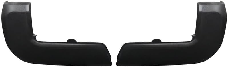 BumperShellz DT1011 - ToughShellz Rear Bumper Cover Set, Textured Black TPO