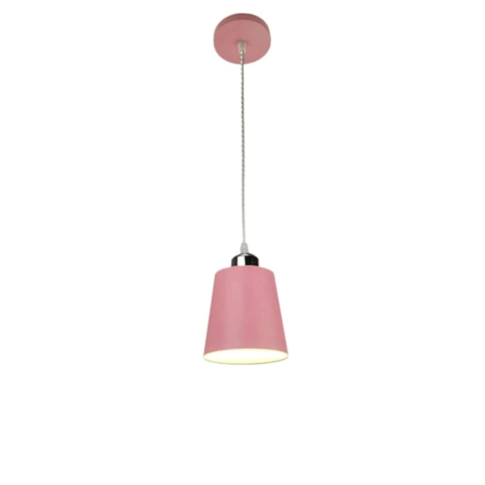 LANTANB Simple Style Iron Ceiling Pendant Light,Modern Colour Chandelier,Kitchen Island Ligting Over Sink Ceiling Light Fixtures,Height Adjustable Hanging Lamp
