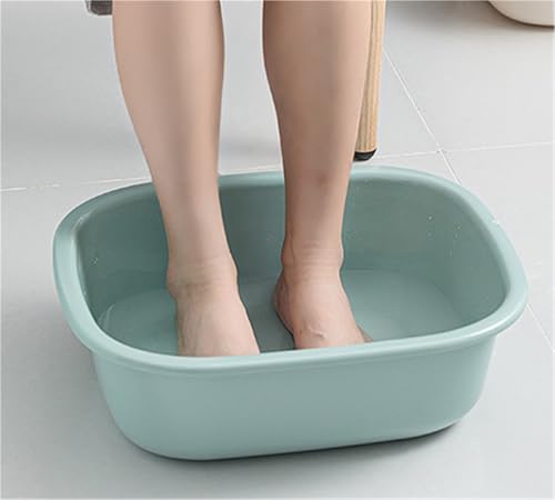 Cubeta Plástica Rectangular para Baño de Pies Rosa miniatura 6