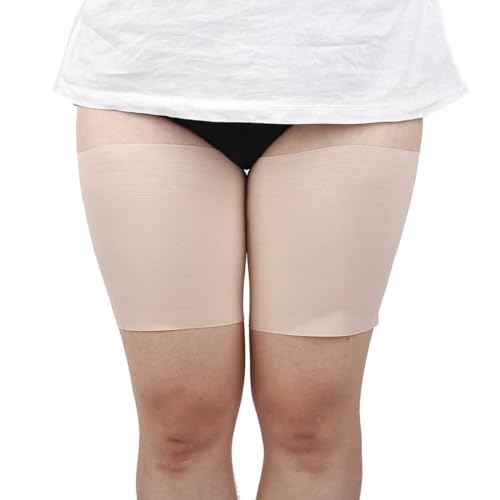 GNHG Fasce Elastiche Anti-Sfregamento per Cosce Donna, Silicone Antiscivolo, Raso e Pizzo, Senza Cuciture, Confortevoli per Abiti, Gonne e Pantaloncini