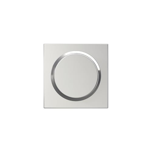 Image of Schlage F170 BWE 625 COL Bowery Knob with Collins Trim Non-Turning Dummy Door Handle, Bright Chrome
