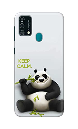Image of PRINTFIDAA� Printed Hard Back Cover Case for Samsung Galaxy F41 | Samsung Galaxy M21s Back Cover (Cartoon Panda) -2808