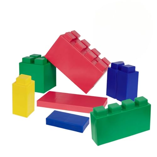 EverBlock Single Color Combo Pack | Giant Building Blocks | Easy to Connect & Reuse | Indoor & Outdoor Use | Build Displays & Structures | Multicolored