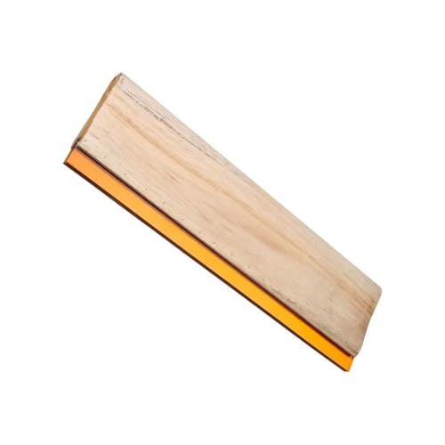 Serigrafía Rasqueta de, 4 tamaños Madera Raspador de Tinta de Pantalla para Serigrafía para madera 30 cm(1Pcs)