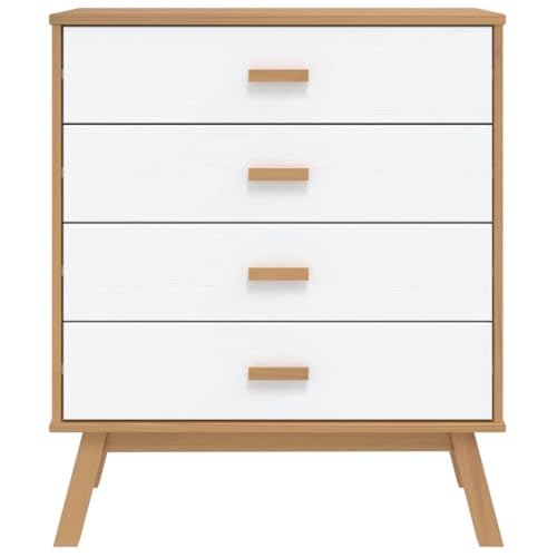 Mueble de almacenamiento de estilo nórdico de 4 cajones 6