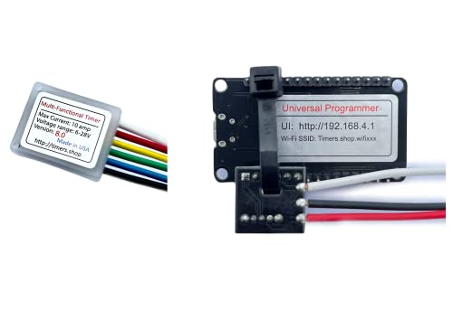 XDP 10A ミニタイマー タイムディレイリレー 0.2秒~1000時間 12V 電源オン/オフ遅延 サイクリングなど