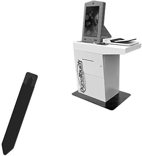 BoxWave Stylus Pouch Compatible with DynaTouch Sit-Down Model C (22 in) - Stylus PortaPouch, Stylus Holder Carrier Portable Self-Adhesive - Jet Black