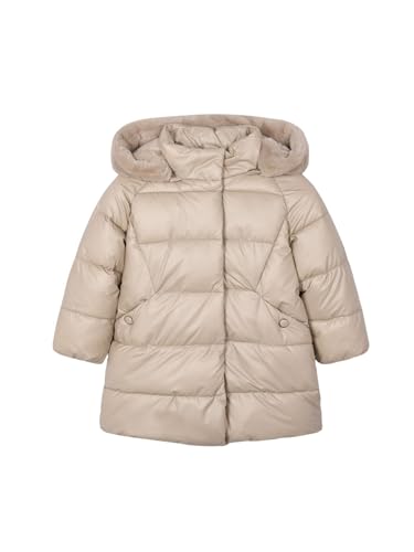 Mayoral Long coat for Girls Bark