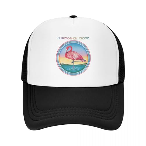 Photo de Vintage Christopher Cross Debut Casquette De Baseball Visière Thermique Gentleman Chapeau Anime Icône Casquettes pour Femmes Hommes Cool