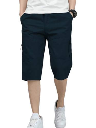 Image of TAGDO Men's Solid Cotton Shorts | Shorts Pant for Men | Shorts for Men (2003)