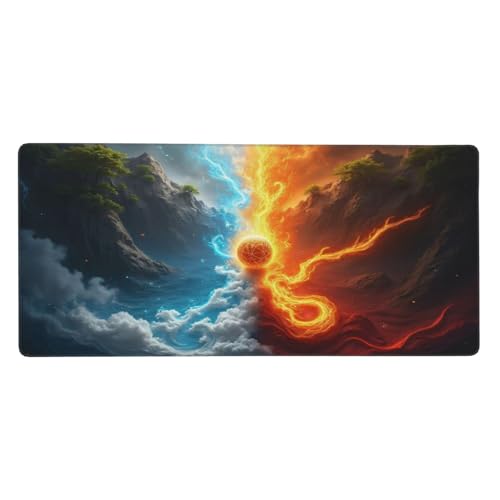 Tapis de souris de jeu grand format pour harmoniser votre clavier et votre ordinateur