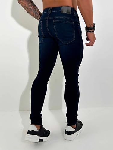 Pit Bull Jeans Men's Jeans Pants 80734 Dark Blue Jeans 304