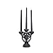 Nemesis Now Baphomet Candelabra with Electric Candles, Resin, Cast in The Finest Resin, Expertly Hand-Painted, Black
