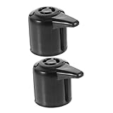 Sosoport 2 Stück Druckkocher Ablassventil Ersatz Teiliges Hochdruck Dampfventil für Elektrischen Schnellkochtopf Langlebiges Kunststoff und Edelstahlmaterial Einfache Montage Sicherer