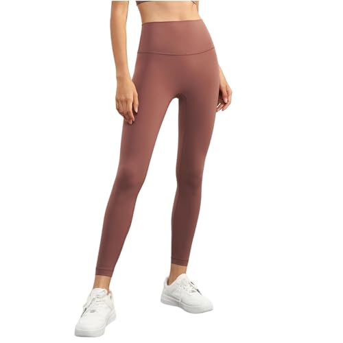 Leggings de yoga avec poches et ceinture haute anti-glissement effet seconde peau